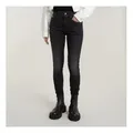 Produktbild: G-Star für Damen. D05175-A634-B179 Jeans 3301 Skinny schwarz (25/30), Lässig, Baumwolle, Denim