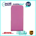 Produktbild: Slim Leder Flip Hülle für iPhone 4 4s Hot Pink Handy Tasche Schutz