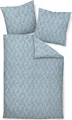 Produktbild: Janine Design Bettwäsche-Garnitur Mako-Soft-Seersucker 20149 TANGO Farbe sterlingblau Größe 155x220+80x80