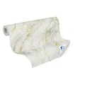 Produktbild: livingwalls vorgeleimte Vliestapete DESIGNDROP - Tapezieren ohne Kleister - Weiß, Gold, Grau - Marmortapete - 784581