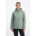 Produktbild: Jack Wolfskin Outdoorjacke TRAILTIME 2L JKT W Wasserdicht, winddicht, atmungsaktiv, Übergangsjacke grün XL (46)