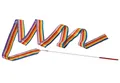 Produktbild: GYMNASTIKBAND Wirbelband Rhythmikband Schwungband Turnband Tanzstab Tanzband