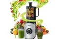 Produktbild: HOMELUX Entsafter Slow Juicer 126MM Öffnung für Ganze Gemüse Früchte mit 2 Tassen Bürste, 220 W, BPA-Frei, Hohe Saftausbeute, Erhalt der Nährstoffe