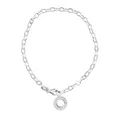 Produktbild: Damen Charm-Fußkette Classic 925 Sterling Silber X0034-001-12