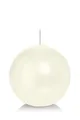 Produktbild: Wiedemann Kerzen Kugelkerzen Elfenbein Ø 80 mm, 6 Stück, rußarm, tropffrei, hochwertiger Docht