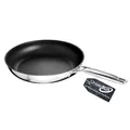 Produktbild: Schulte-Ufer Bratpfanne ASTRAL mit UniverSUS-Oberflächenstruktur, ohne PFAS/PTFE, 64456-20, Edelstahl, 20 cm