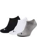 Produktbild: PUMA Unisex Sneakers Socken Sportsocken 6er Pack grey-white-black / grey-white-black 882 - 43/46