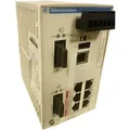 Produktbild: General Electric - Telemecanique Tcsesm083f2cu0 Verwalteter Ethernet-switch 6 Kupferports - 2 Multimode-glasfaserports - Weiß