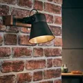 Produktbild: Brilliant Wand Spot Plow Schwarz Stahl