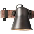 Produktbild: Brilliant - Lampe Plow Wandspot Schwarz Stahl 1x A60, E27, 10w, Geeignet Für Normallampen (nicht Enthalten) Kopf Schwenkbar