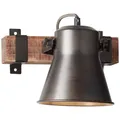 Produktbild: BRILLIANT Lampe Plow Wandspot schwarz stahl | 1x A60, E27, 10W, geeignet für Nor