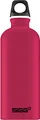 Produktbild: SIGG Deep Magenta Touch Trinkflasche (0.6 L), schadstofffreie und auslaufsichere Trinkflasche, federleichte Trinkflasche aus Aluminium