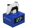 Produktbild: Paladone PlayStation PS5 Controller Wecker Digital Alarm Clock Blau Weiß