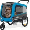 Produktbild: Tiggo VS Pet Large Hundefahrradanhänger + Jogger 2 in 1 Hundeanhänger Hundetransporter Fahrradanhänger