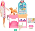 Produktbild: Barbie Anziehpuppe Haustierklinik Spielset