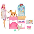 Produktbild: Barbie Fast Cast Veterinarian Clinic Playset with Pink Colored Hair Fashion Doll