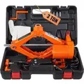 Produktbild: VEVOR Scherenwagenheber Elektrisch Auto Scherenwagenheber 3 t, 12 V Wagenheber mit 3,5 m Stromkabel & Werkzeugkasten & Handkurbel, 130-370 mm