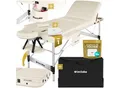 Produktbild: tectake® 3 Zonen Massageliege, Breite 70 cm, Polsterung 5 cm, mit Aluminiumgestell, 212 x 103 x 90 cm