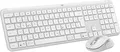 Produktbild: MK950 Signature Slim Wireless Tastatur, Offwhite