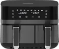 Produktbild: Clatronic PC-FR 1295 H Heißluft-Fritteuse 9 l 2 getrennte Temperaturregler Schwarz