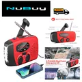 Produktbild: Notfall Solarradio mit LED Taschenlampe SOS Alarm 2000mAh Akku