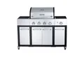 Produktbild: All Grill Gasgrill Allgrill Basic-Line Major Edelstahl/schwarz Gasgrill mit 4 Brennern