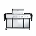 Produktbild: ALLGRILL Gasgrill MAJOR 4 Brenner, Seitenkocher und Klapptischen