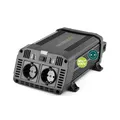 Produktbild: Technaxx KFZ Wechselrichter mit LC-Display 12V auf 230V - Auto Inverter mit 2x Schuko-Stecker und 2x USB-Port - Power 1200W / 2400W (Spitze) – Spannungswandler TE16