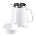 Produktbild: Tchibo Kaffeebereiter, Edelstahl-Permanentfilter, Keramik, Weiß