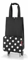 Produktbild: reisenthel Foldable Trolley Einkaufstrolley Dots White schwarz weiß Neu