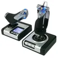 Produktbild: Logitech Saitek Pro Flight X52 Flight System - Joystick und Gasregler - verkabelt