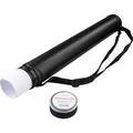 Produktbild: Rumold Zeichenrollenköcher ZR6611 Länge 620-1050mm, ausziehbar, bis DIN A0, Ø 80mm, schwarz
