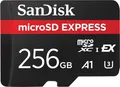 Produktbild: 256GB SanDisk microSD EXPRESS R880/W650 microSDXC Express 256GB, UHS-I U3, A1, Class 10, SD Express EX I
