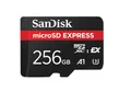 Produktbild: SanDisk microSD Express Card, QuickFlow Technology, SDSQXFN-256G-GN4NN