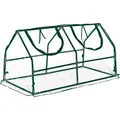 Produktbild: PARKSIDE Frühbeet mit UV-beständiger PVC-Folie Gewächshaus 120×60×60 cm - Grün