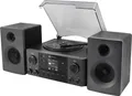 Produktbild: SOUNDMASTER Musikcenter Elite Line MCD1950SW, Plattenspieler, CD, Bluetooth, DAB+, MP3, 2x 10 W, Schwarz