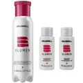 Produktbild: Goldwell Elumen Haarfarbe Cool GY@9 200ml + Shampoo + Conditioner je 30ml =260ml