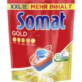 Produktbild: Henkel AG & Co. KGaA Somat Gold Geschirrspültabs, kraftvoll gegen Eingebranntes, Spülmaschinentabs für sauberes und geruchsneutrales Geschirr, 1 Beutel = 50 Tabs S50G