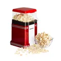 Produktbild: celexon CP250 fettarme Heißluft-Popcorn Maschine 22x17,5x28,5cm 1,3kg rot Retro