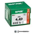 Produktbild: SPAX Universalschrauben T20 Senkkopf WIROX 0191010400403 4 mm x 40 mm, 200 St.