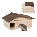 Produktbild: Igelhaus Igelhöhle Igelnest Igelschutzhaus Igelbau Igel Winterquartier Holz