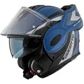 Produktbild: Bogotto Motorradhelm FS-X600 Atyr Limited Edition Klapphelm, vorbereitet für Kommunikationssystem,geeignet für Brillenträger,v blau S
