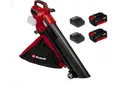 Produktbild: Einhell Akku-Laubsauger 36V Laubsauger Bläser VENTURRO 36/240 2x 18V Akku 4.0 Ah 2x Ladegerät