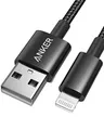 Produktbild: Anker 331 iPhone-Ladekabel, 1m, Premium-Nylon, USB-A auf Lightning, MFi-zertifiziert, für iPhone 14/13 / 12/11 / X/XS/XR/SE / 8 Plus / 7/6 und mehr
