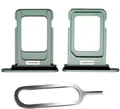 Produktbild: IS-TECK SIM-Kartenhalter Ersatz SIM-Tray Kompatibel mit iPhone 12 inklusive SIM-Nadel SIM-Kartensteckplatz (Grün)