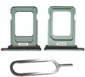 Produktbild: iPHONE 12 SIM KARTEN HALTER TRAY ADAPTER FACH STECKER SLOT CARD NADEL GRÜN