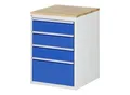 Produktbild: Rau Schubladenschrank Buche-Top und 4 x Schubl.-L 3x150 1x270mm (03-L5.3A-B.11)