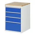 Produktbild: Rau Schubladenschrank Buche-Top und 4 x Schubl.-L 3x150 1x270mm