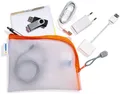 Produktbild: HERMA Prospekthülle Universaltasche A6 19x14cm transparent/orange