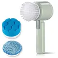 Produktbild: CLEANmaxx Akku-Reinigungsbürste - 2 Geschwindigkeitsstufen - Mint - Türkis